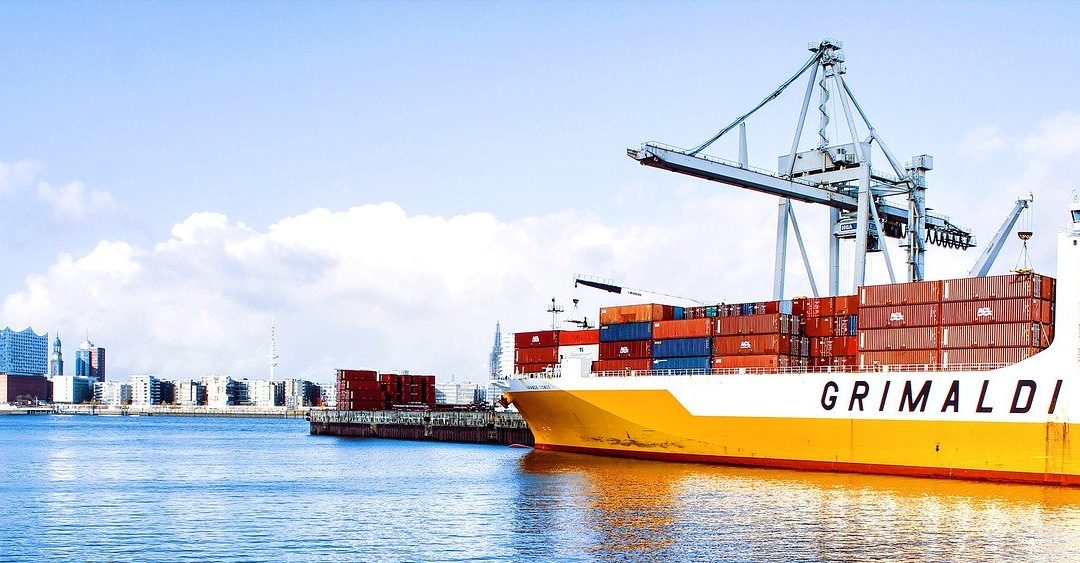 Maritime Shipping Flow Into Spain – Xaviour Holding Importing into Spain – Spanish freight ship en route across EU trade waters | X.H
